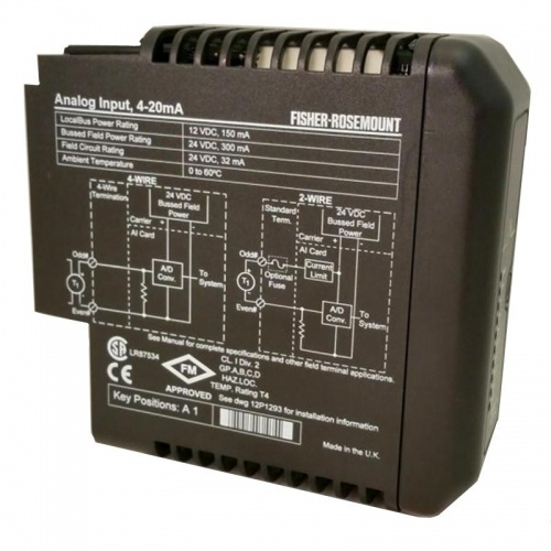 Emerson KJ4001X1-EA1 4-Wire Terminal Block